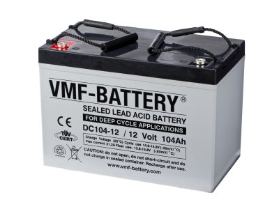 VMF AGM Deep Cycle 12V 104A/h  DC104-12