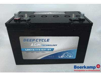 Leoch AGM Deep Cycle 12V 118A/h