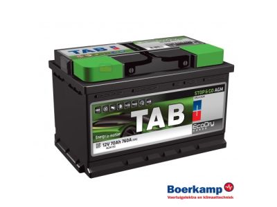 TAB STOP&GO L3AGM 12V 70Ah/20h 760CCA